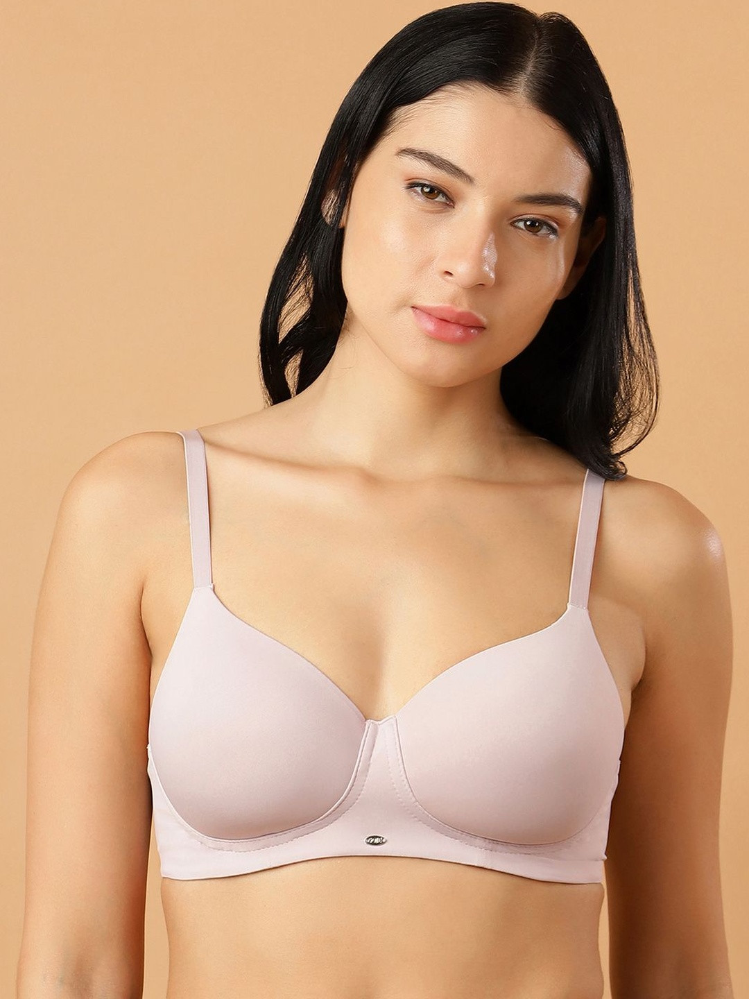 Soie Women Padded Non wired Full Coverage T-shirt Bra