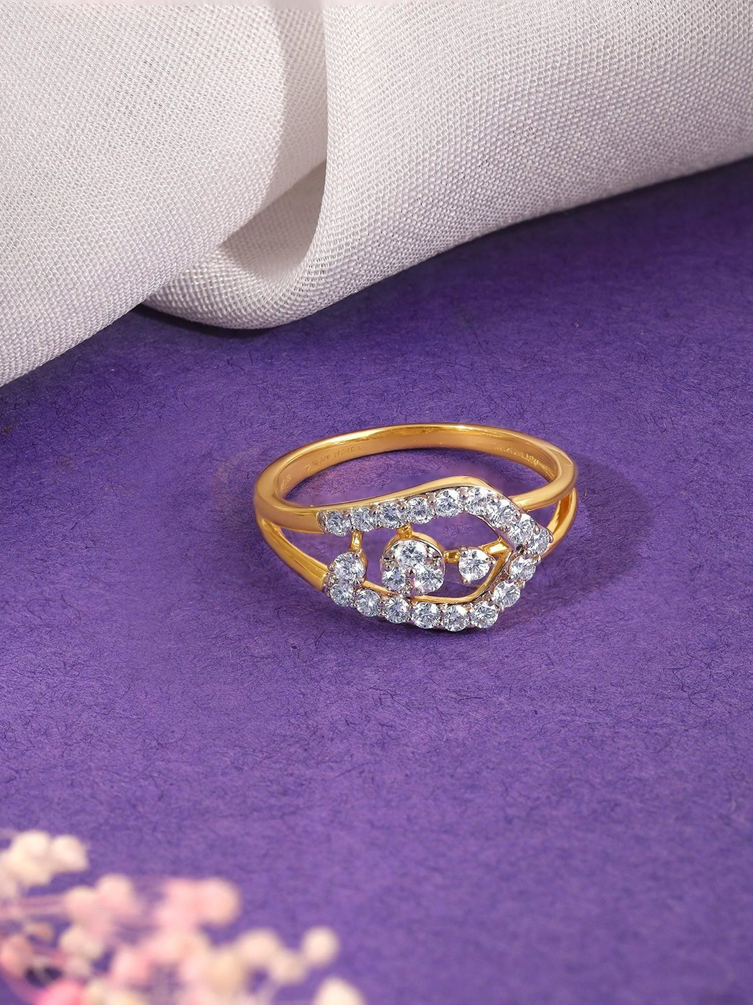 GIVA Glorious Diamond Ring-2.67 gms