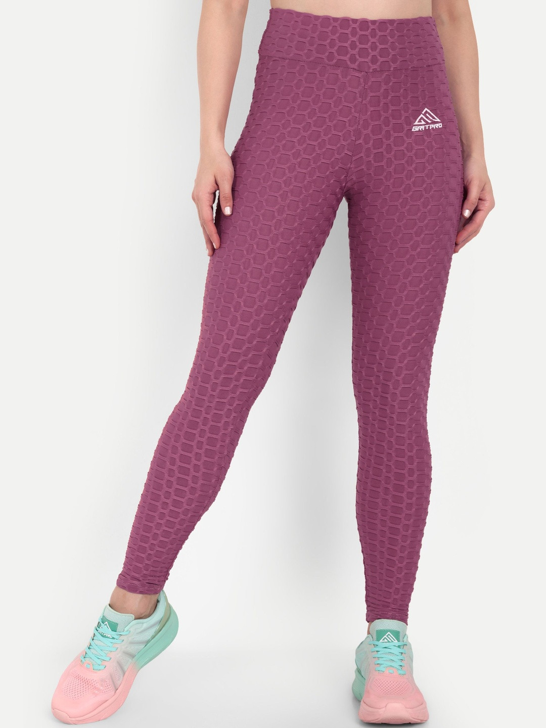 GRITPRO Women Ankle-Length Bubble Tights