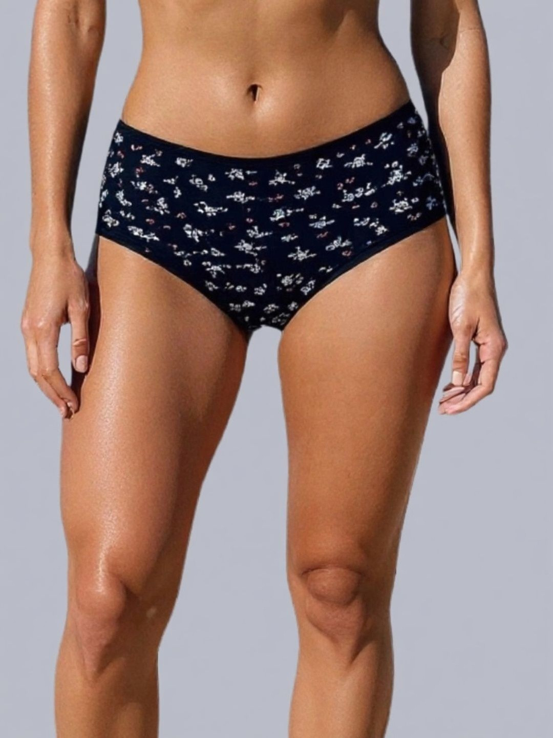 Eden Printed Mid-Rise Hipster Briefs