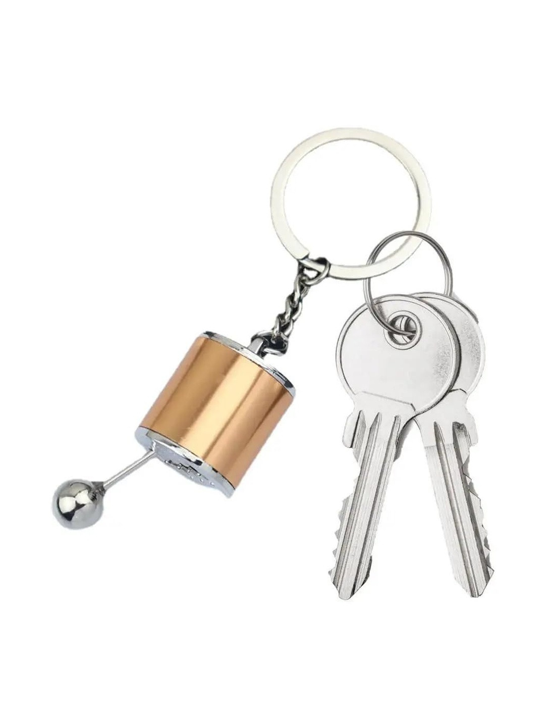 AUGEN Stainless Steel Premium Gear Transmission Fidget Gear Key Chain Ring Box