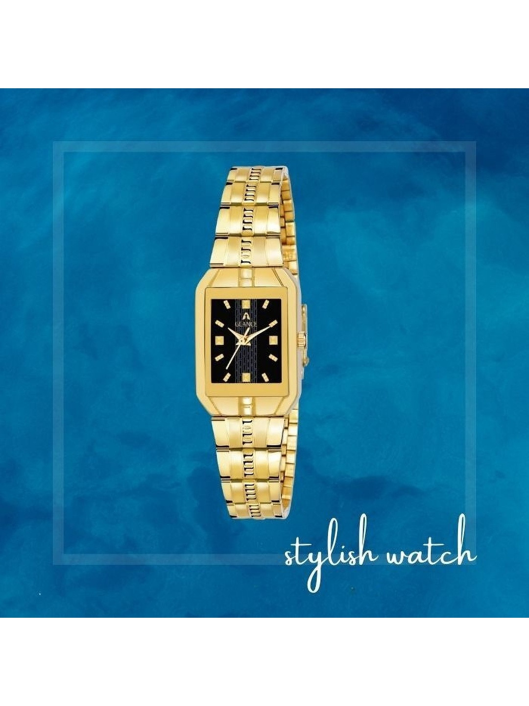 Aglance Women Printed Dial & Bracelet Style Straps Analogue Watch New820_9151ym02