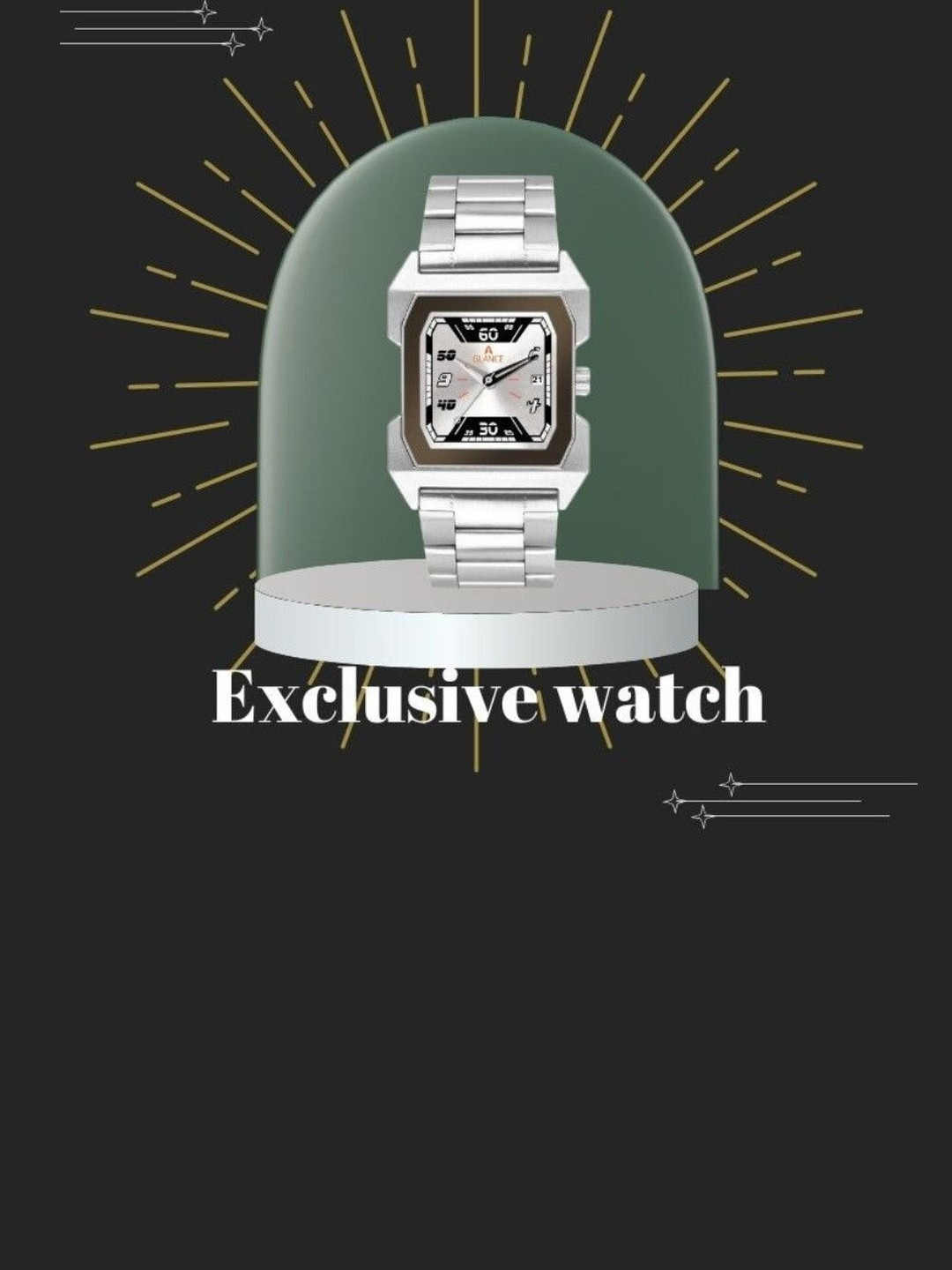 Aglance Unisex Dial & Straps Analogue Watch AG_L__402New384_AG1574SM01