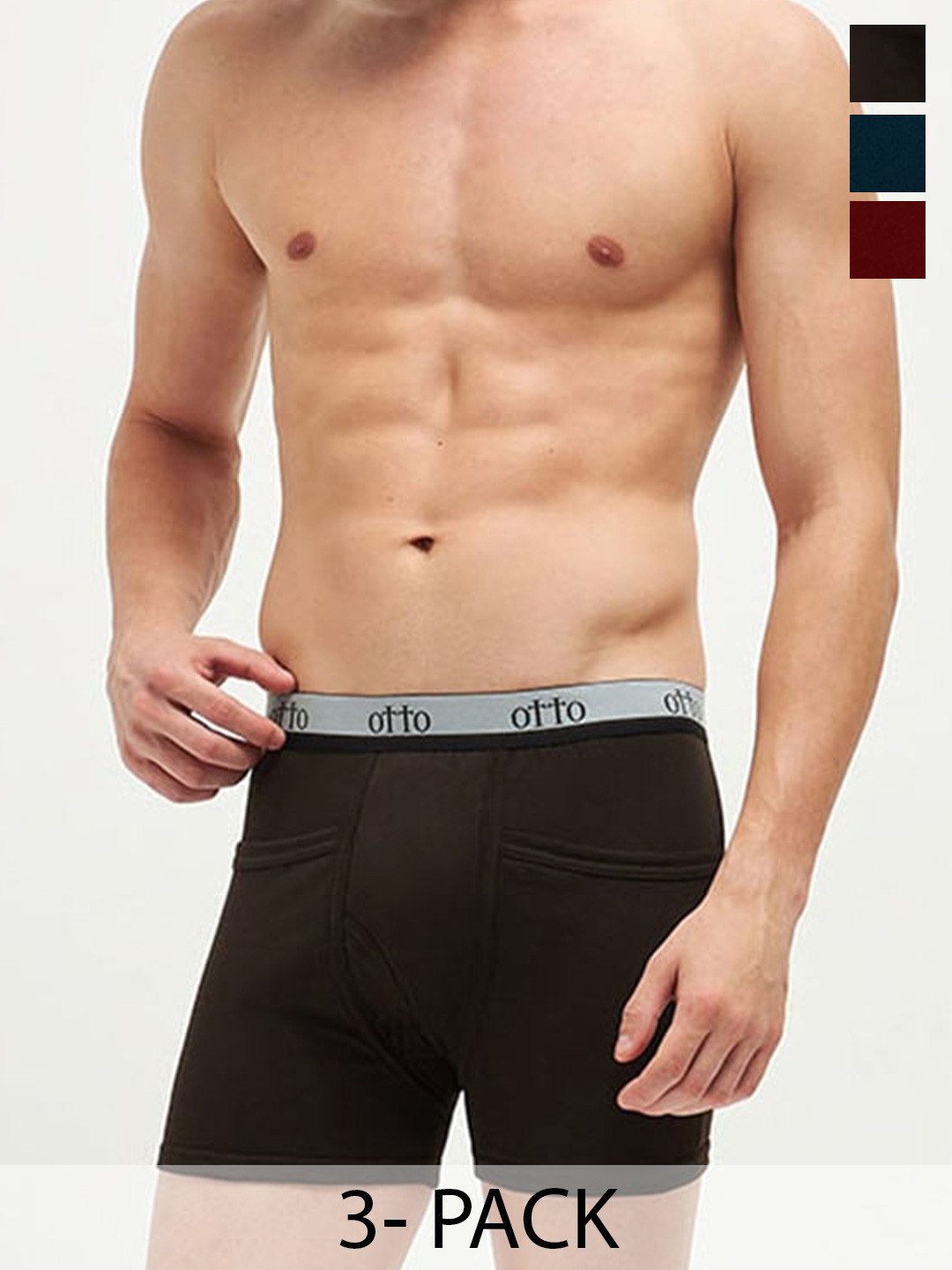 OTTO Essentials Pack Of 3 Assorted Trunks OC601766 x3-Assorted