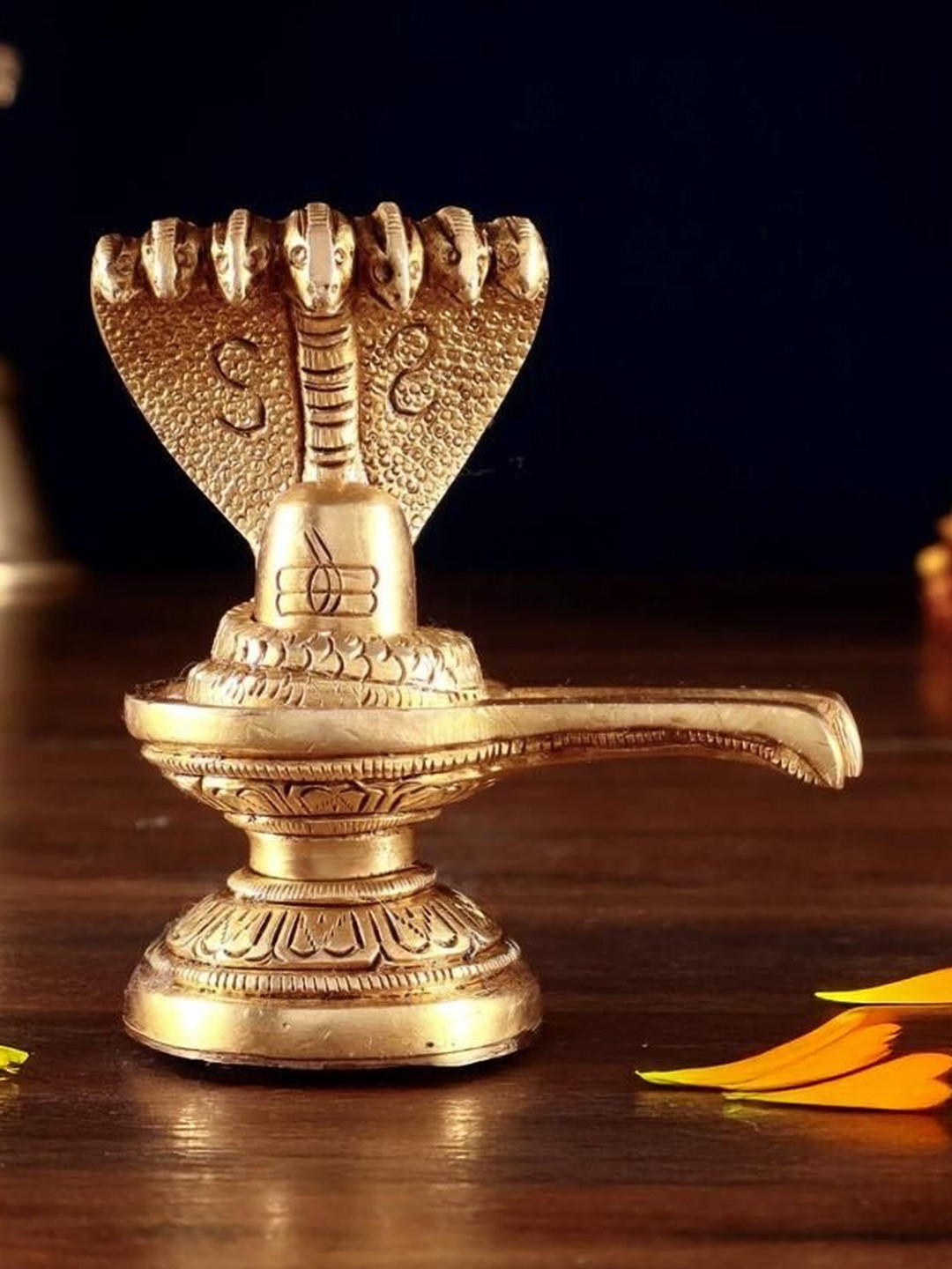 ATISHIV Gold-Toned Religious Idol Showpiece