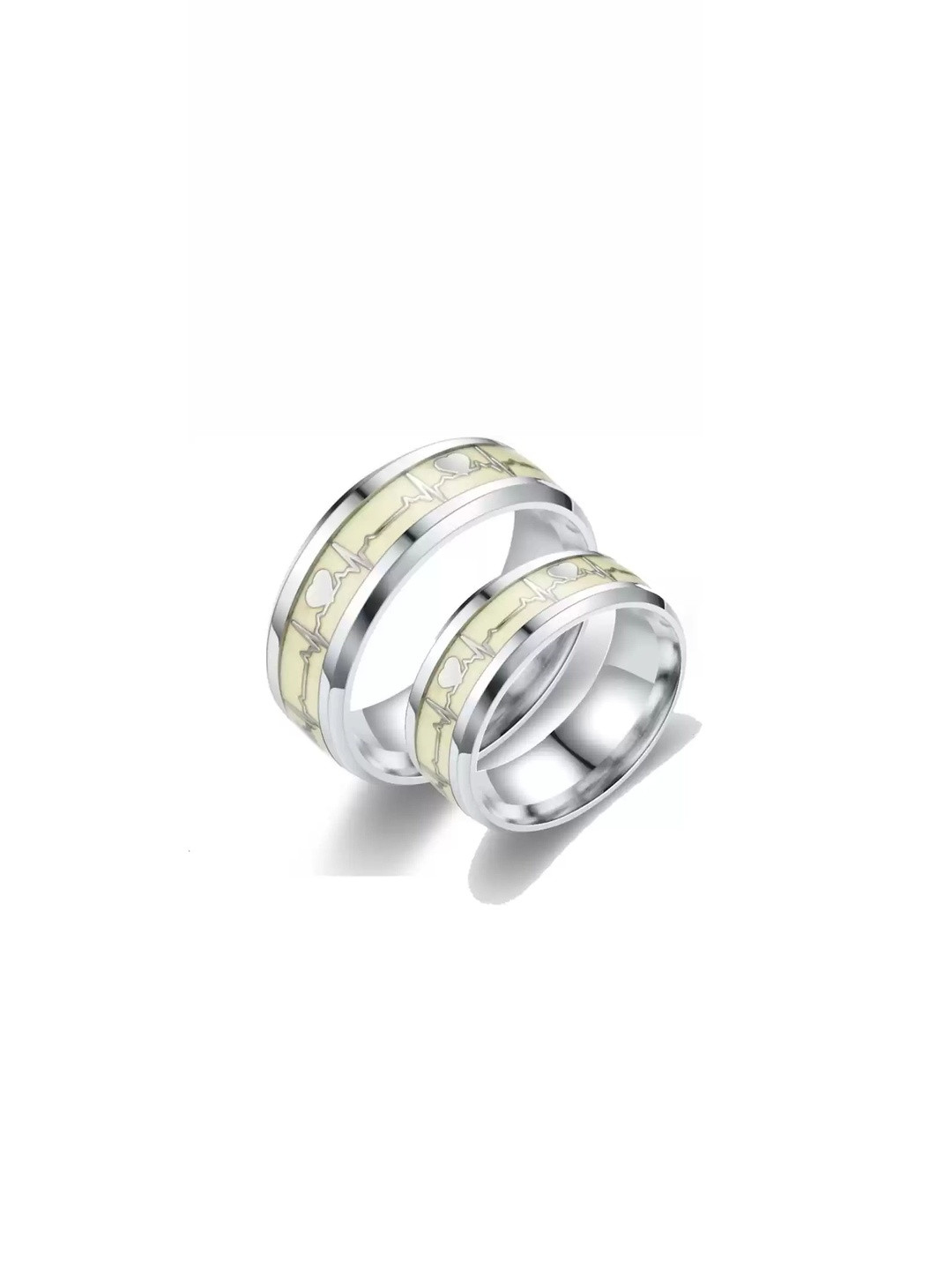 Teeragaj Set Of 2 Radium Finger Rings