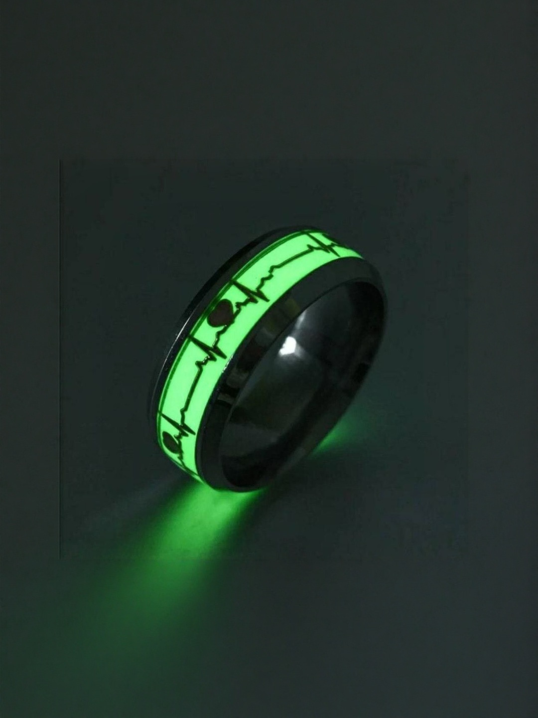 Teeragaj Stainless Steel Radium Finger Ring