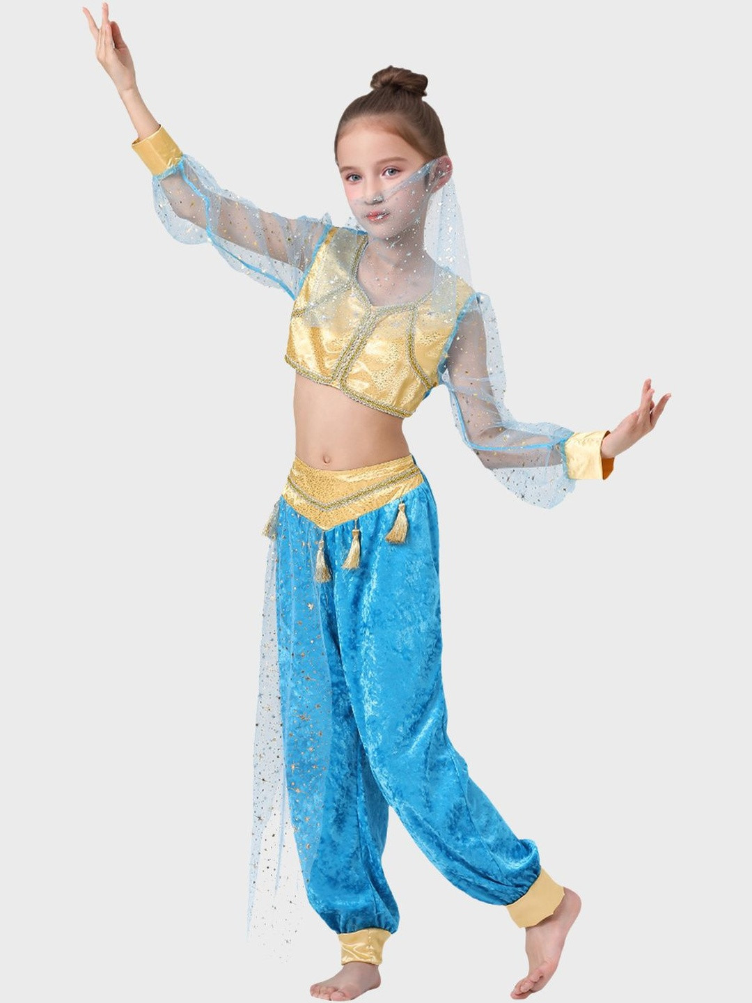 Little Surprise Box LLP Girls The Genie Halloween Costume Fancy Dress