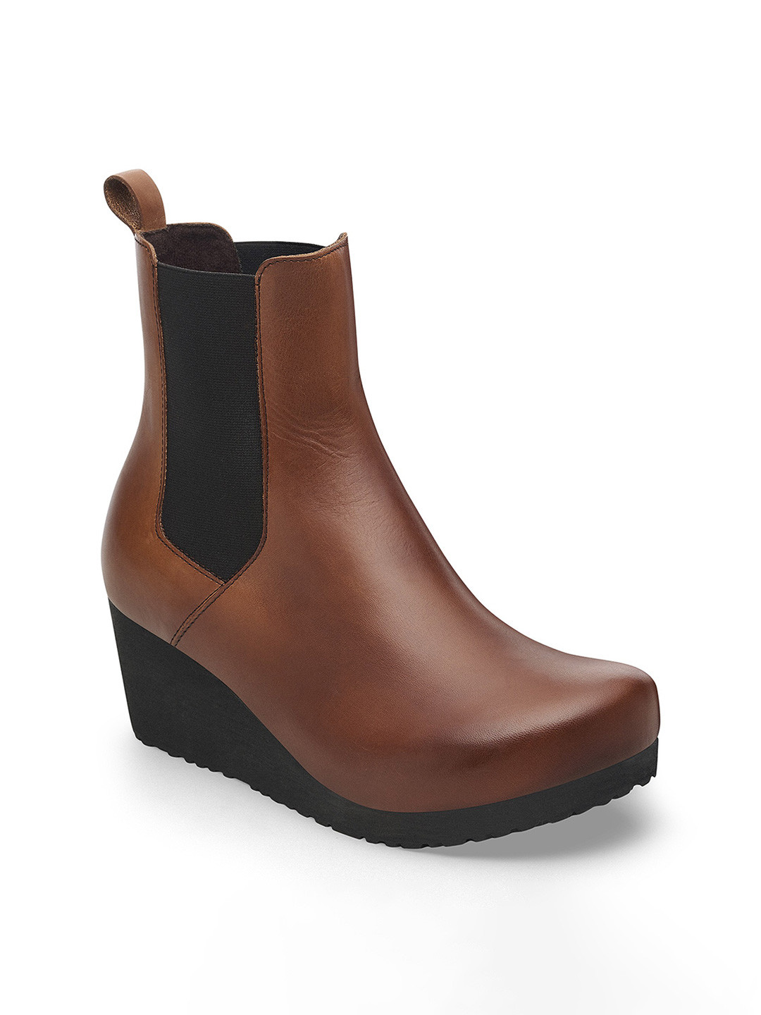 Birkenstock Ebba Slip On Women Brown Narrow Width Boots