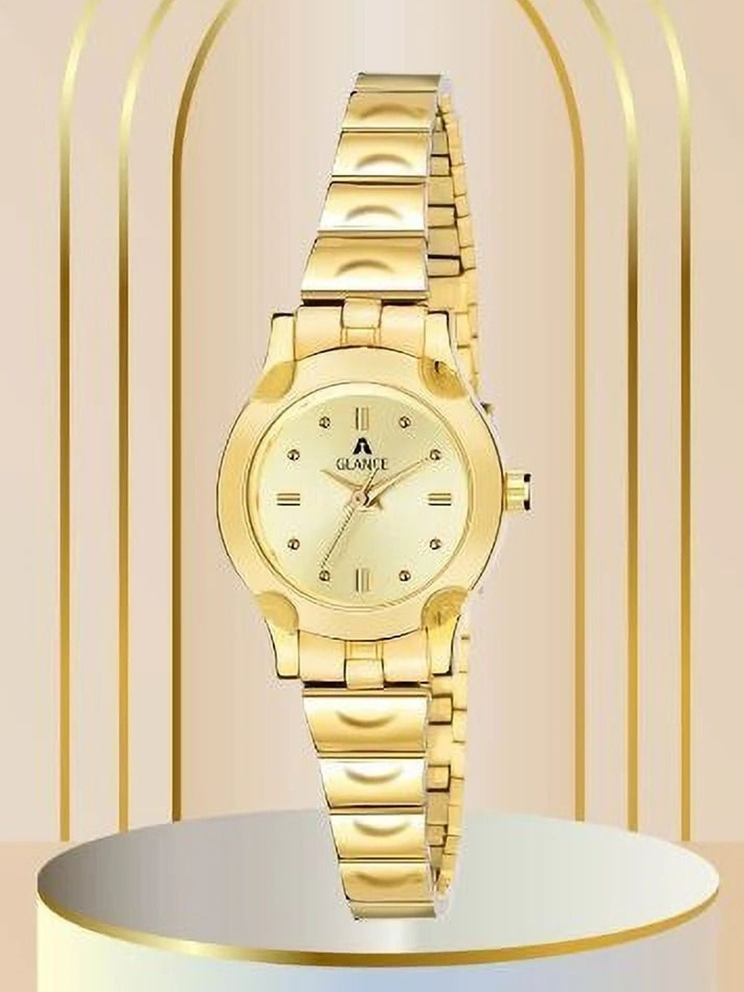 Aglance Women Dial & Straps Analogue Watch JK_212634_8019ym01