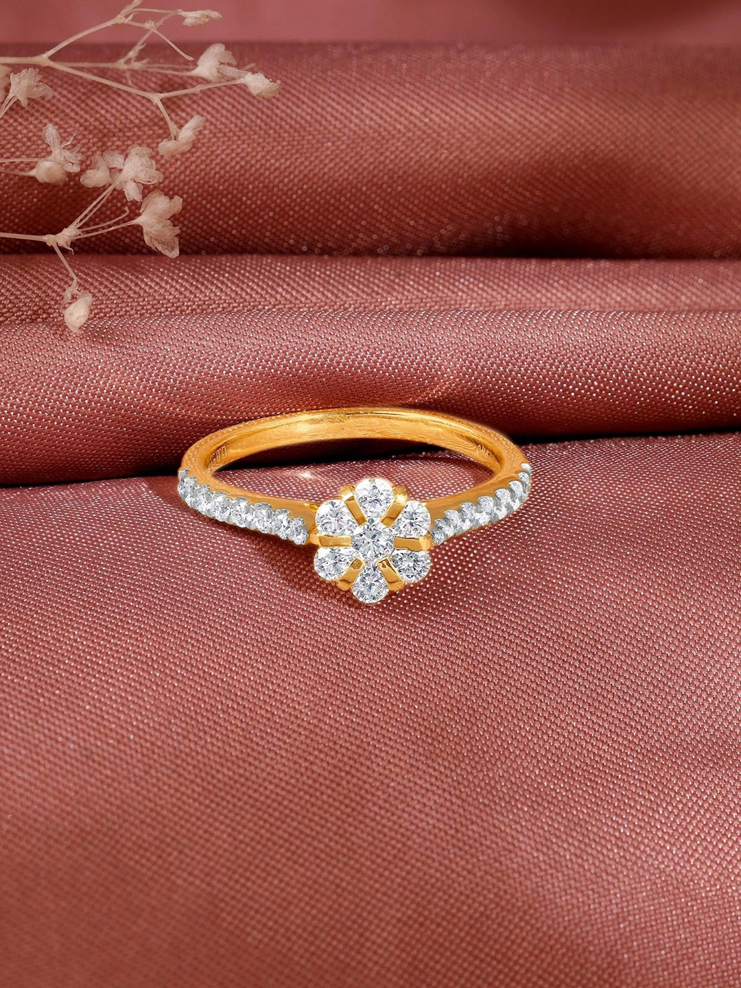 GIVA Diamond Suborn Ring-2.174 gms