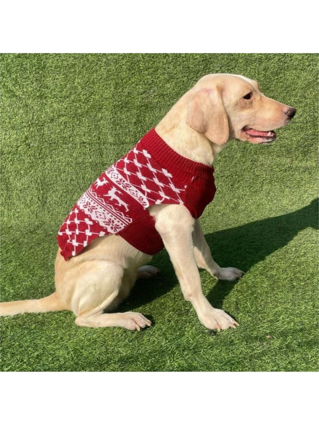Lulala Geometric Printed Dog Sweater