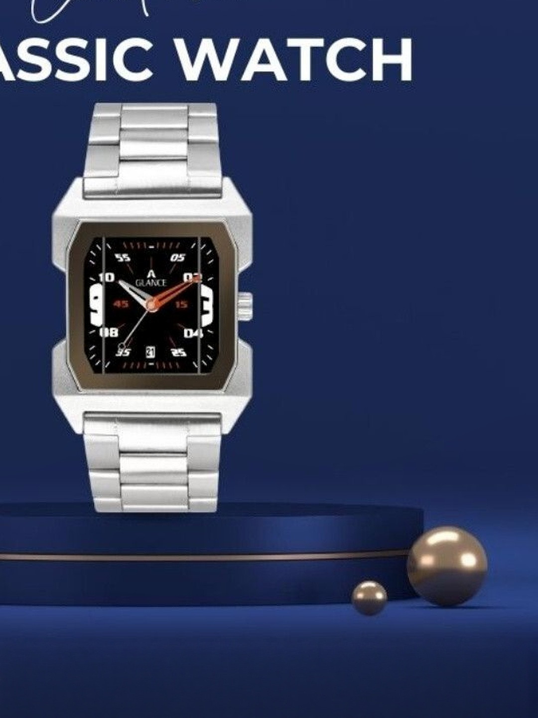 Aglance Unisex Dial & Straps Analogue Watch JK_90251_AG1574SM02