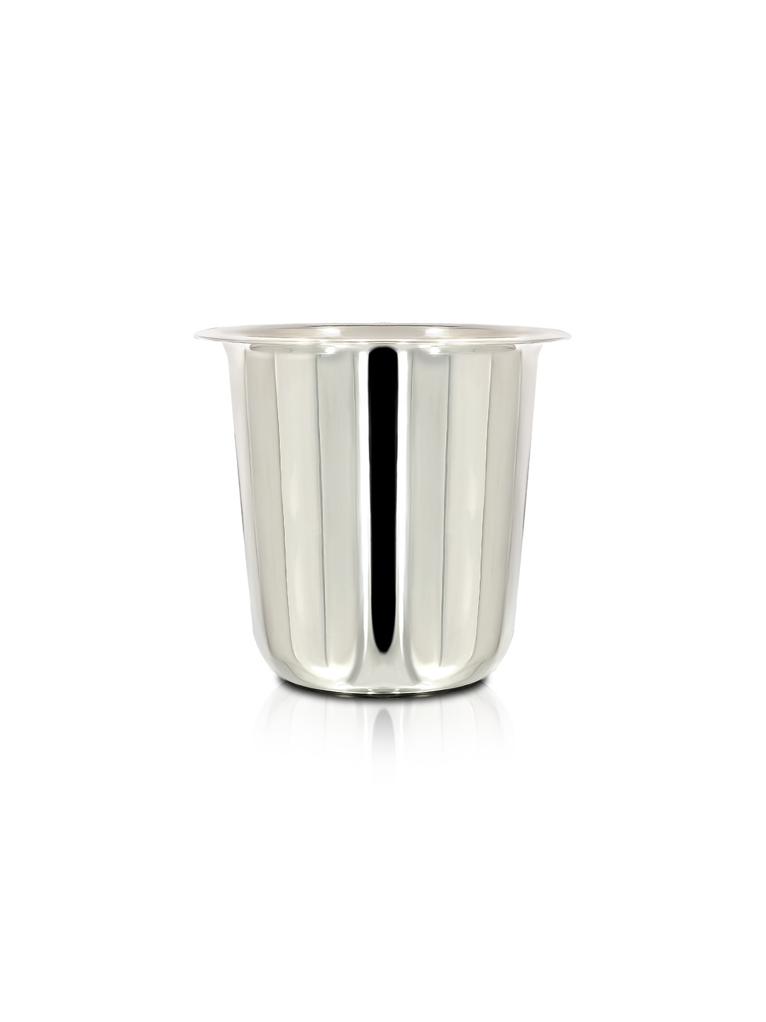 BHIMA 925 Sterling Silver Grey Textured Water Glass