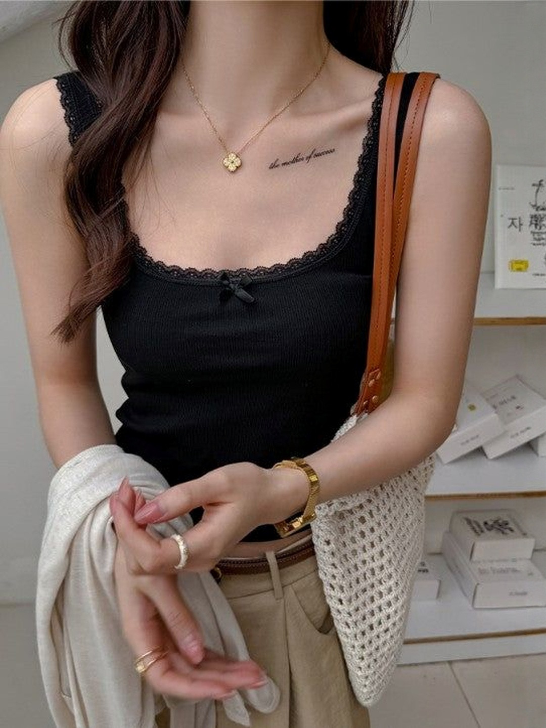 Outzidr Ruffles Tank Top