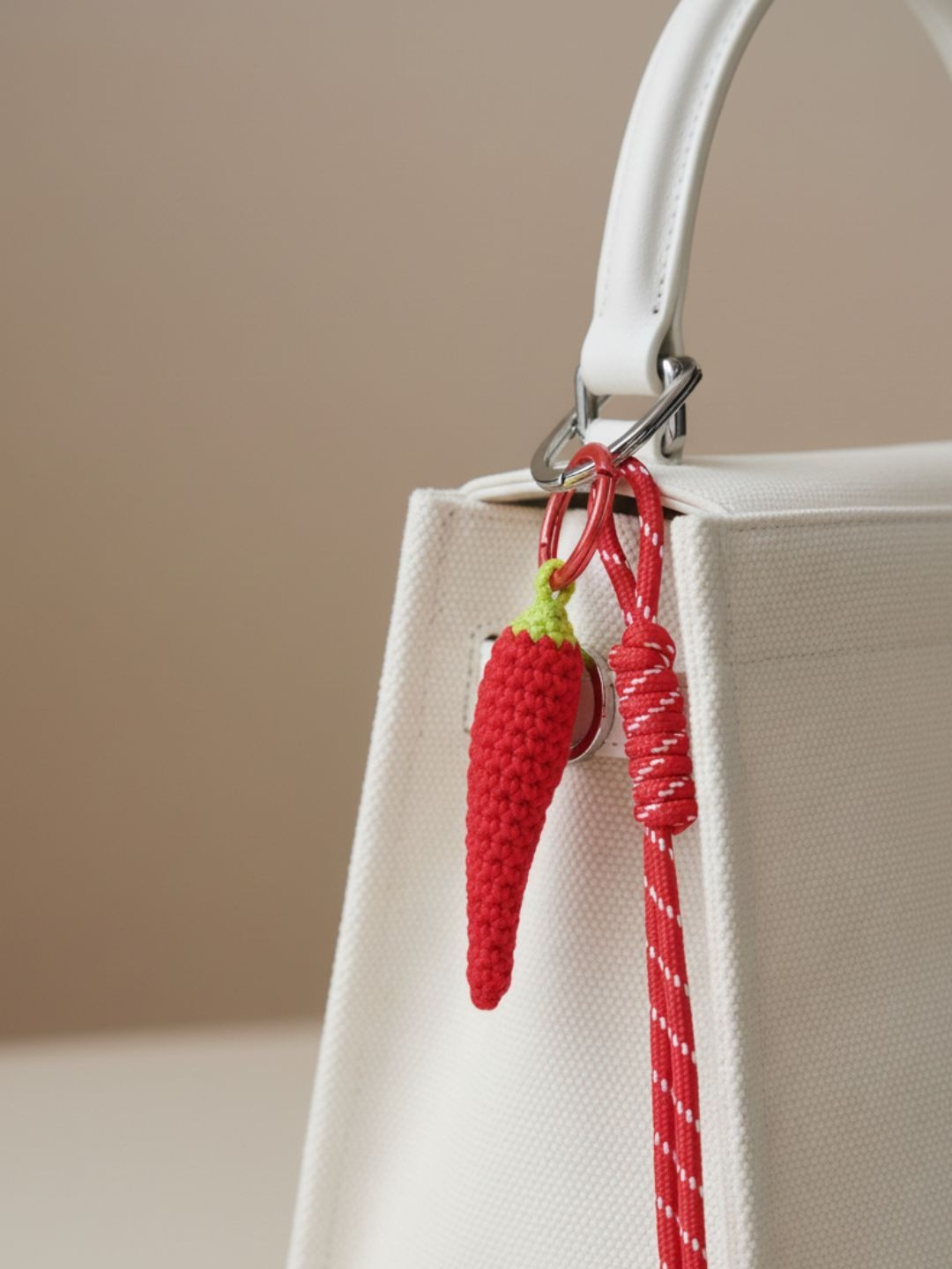 EcoRight Crochet Cute Bag Charm & Stylish Keychain