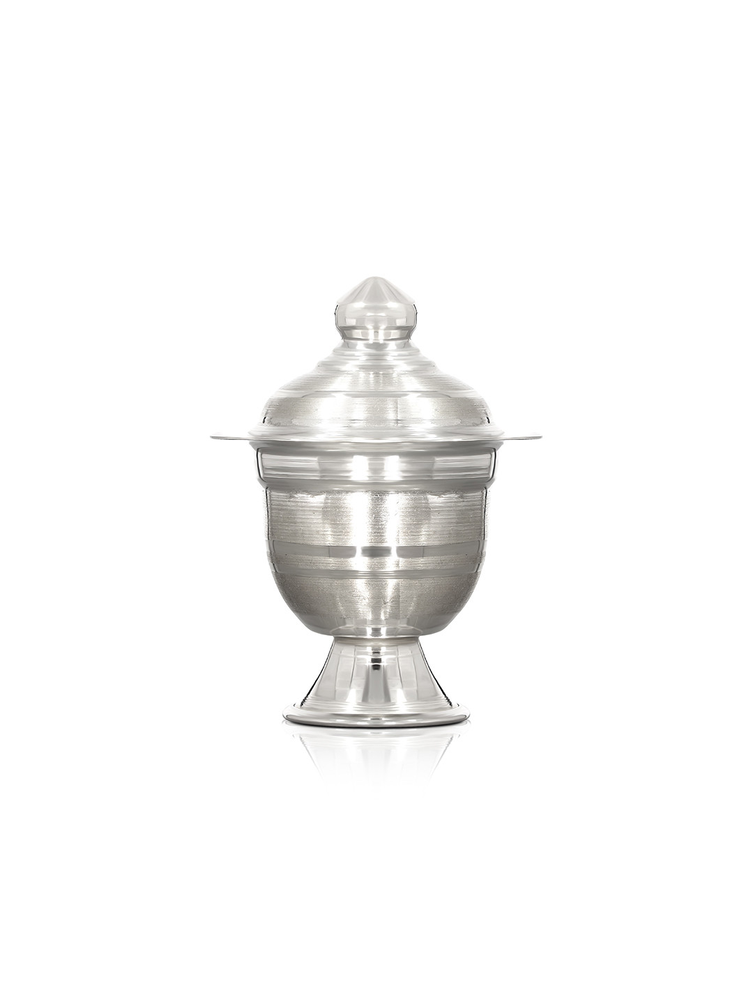 BHIMA Silver-Toned 925 Sterling Silver Divya Kalash Kumkum Bharani