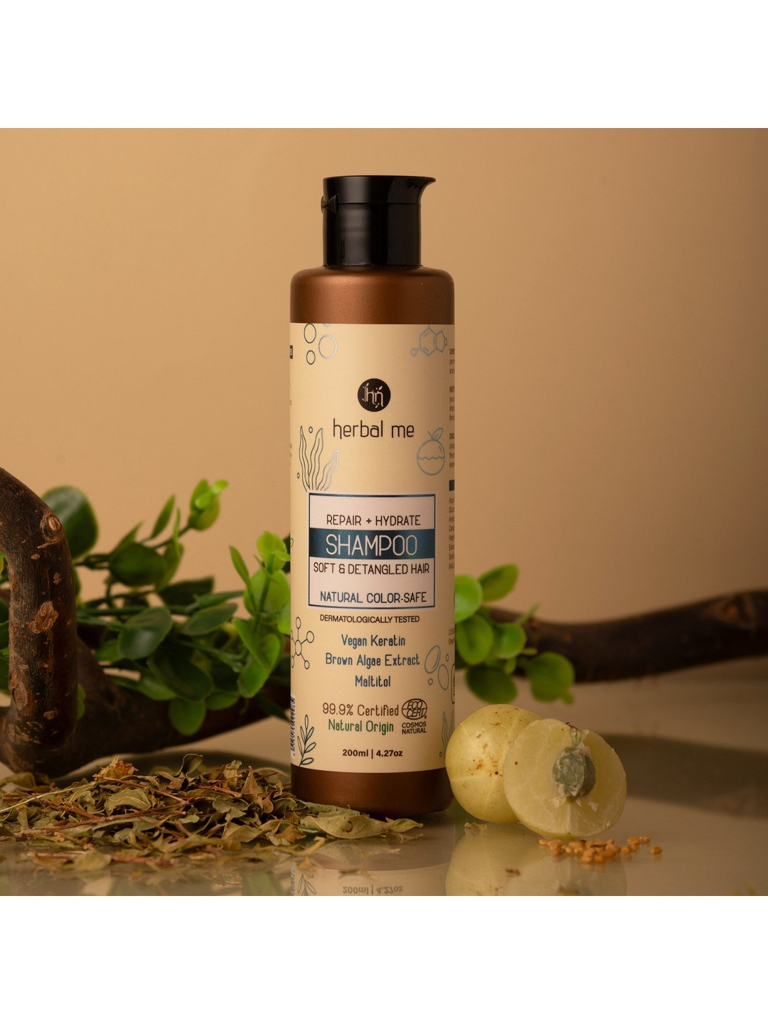 HERBAL ME Repair & Hydrate Shampoo For Hairfall Control - 200 ml