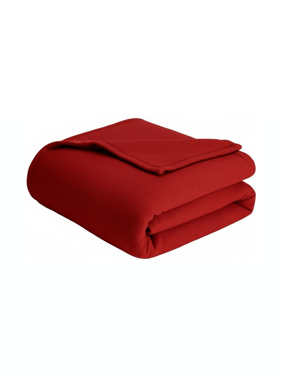 Aura Red Fleece AC Room 210 GSM Blanket