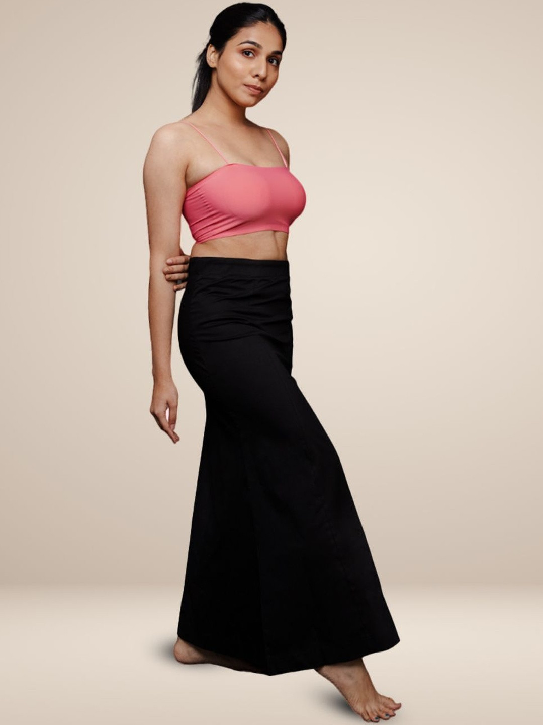 SAREESHADOW Women Cotton Saree Shapewear Shapewear
