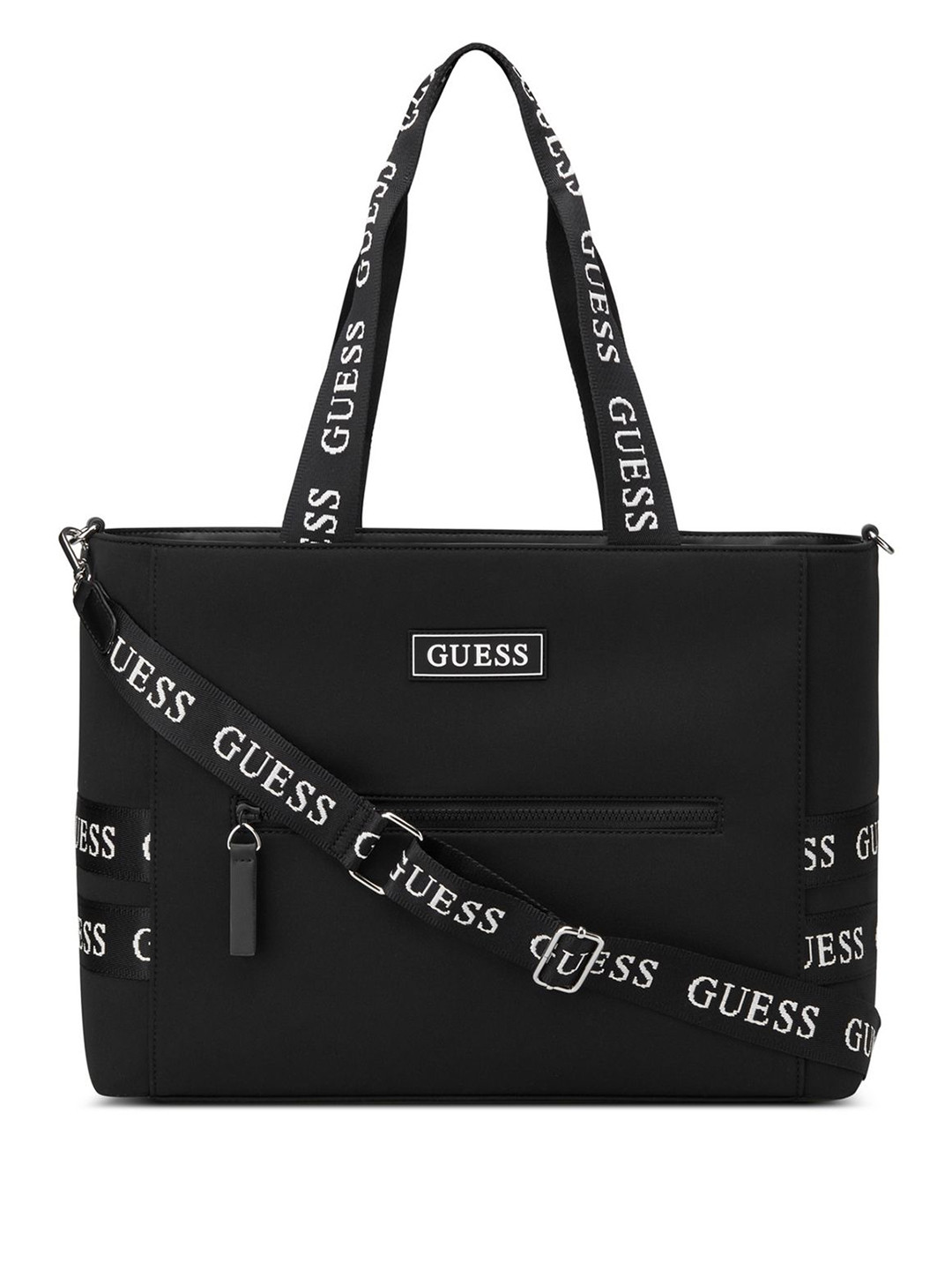 GUESS Garnon Printed Medium Shopper Shoulder Bag