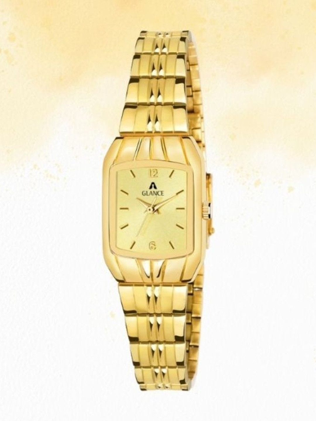 Aglance Women Metal Straps Analogue Watch New435_9151ym01