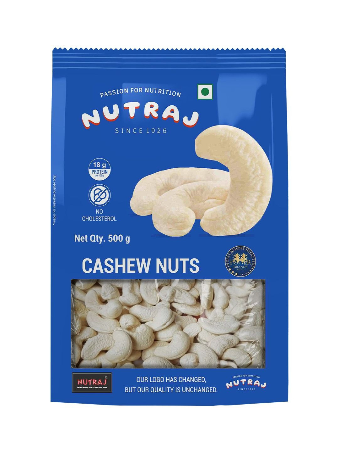 Nutraj Dry Fruit Cashew - 500g