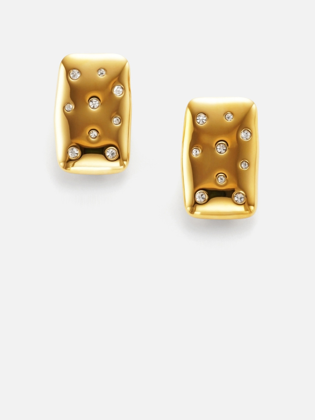 ShopSiiri City Lights 18k Gold Plated Anti Tarnish Studs