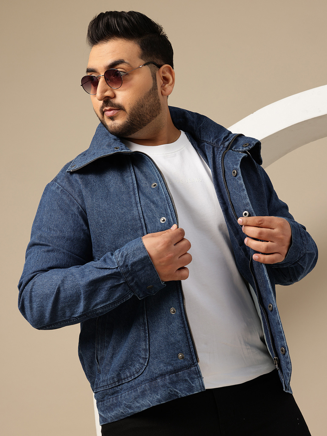 Sztori Plus Size Denim Jacket