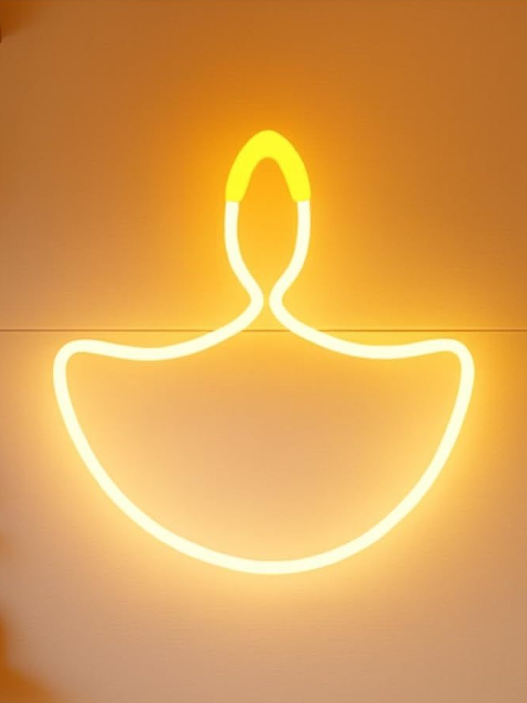 Bajaj Glimmer Led Neon Diya String Light- 1 Meter