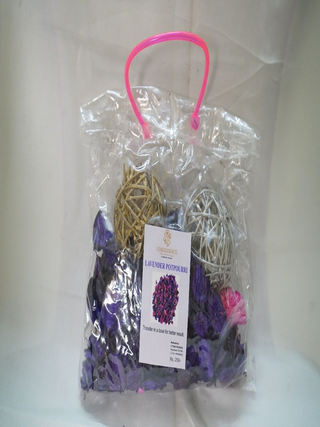 Coreessence Purple Textured Lavender Potpourri