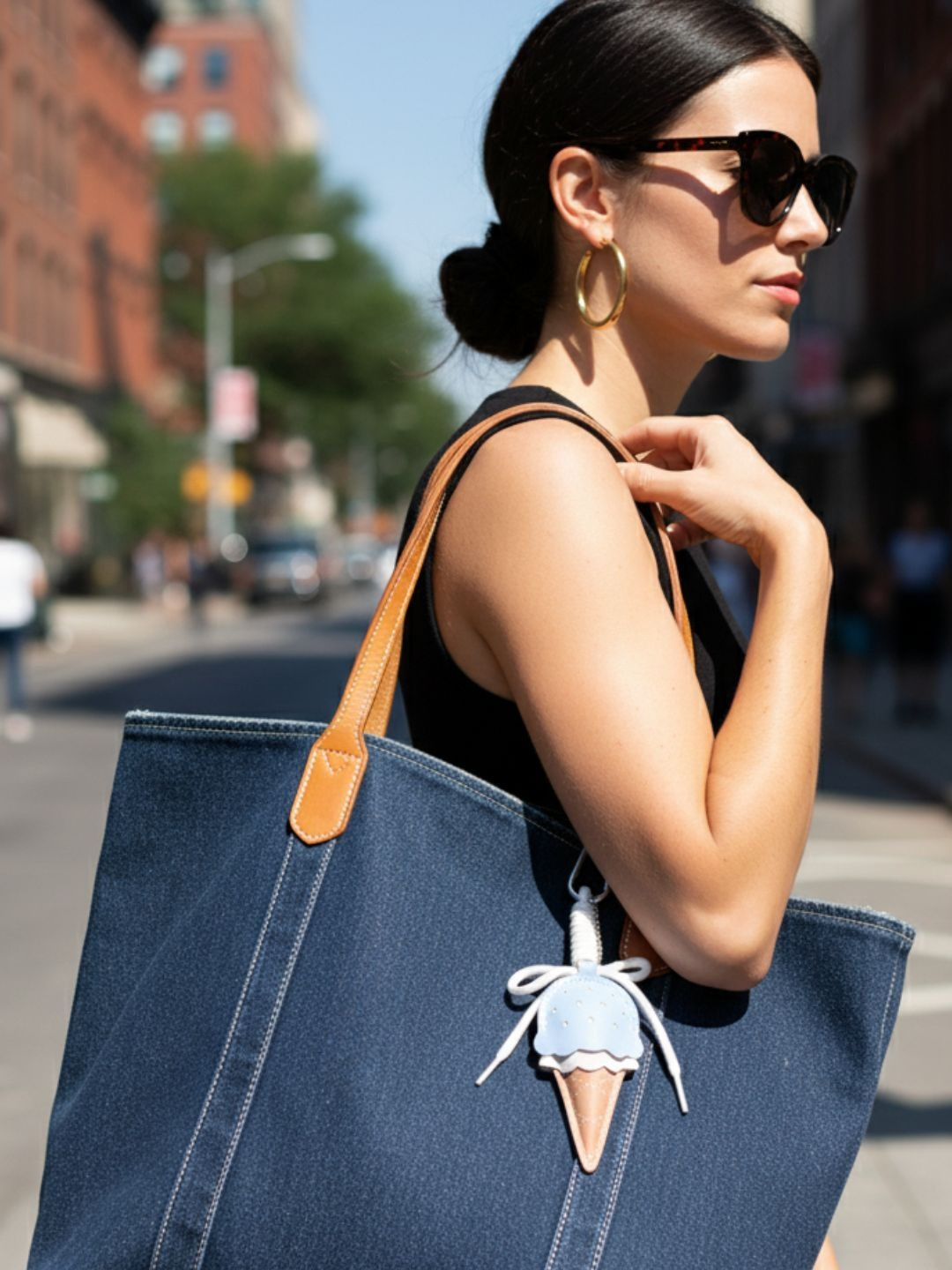 EcoRight Unisex Ice Cream Quirky Bag Charm