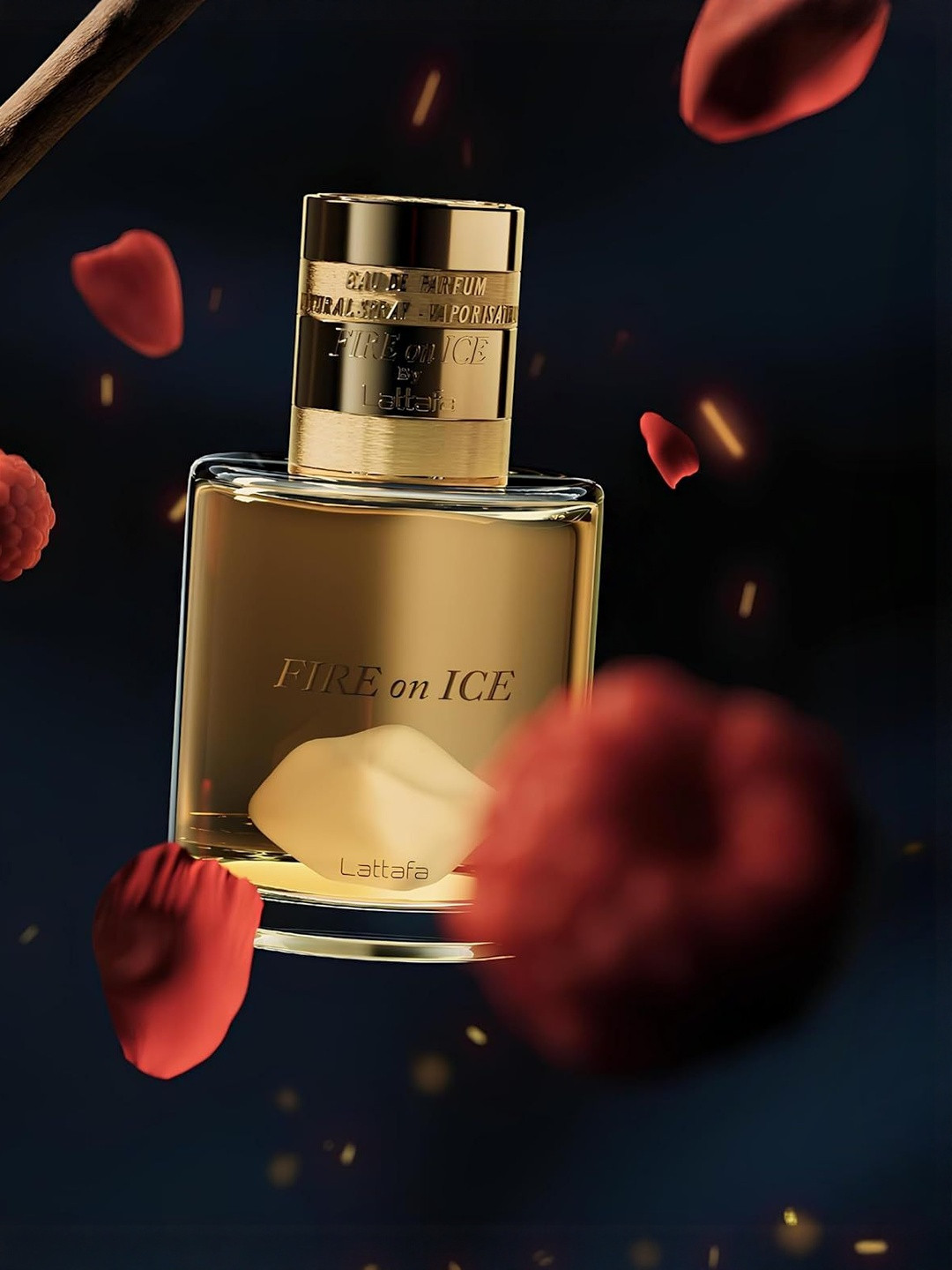 Lattafa Fire On Ice Long Lasting Eau De Parfum - 110 ml
