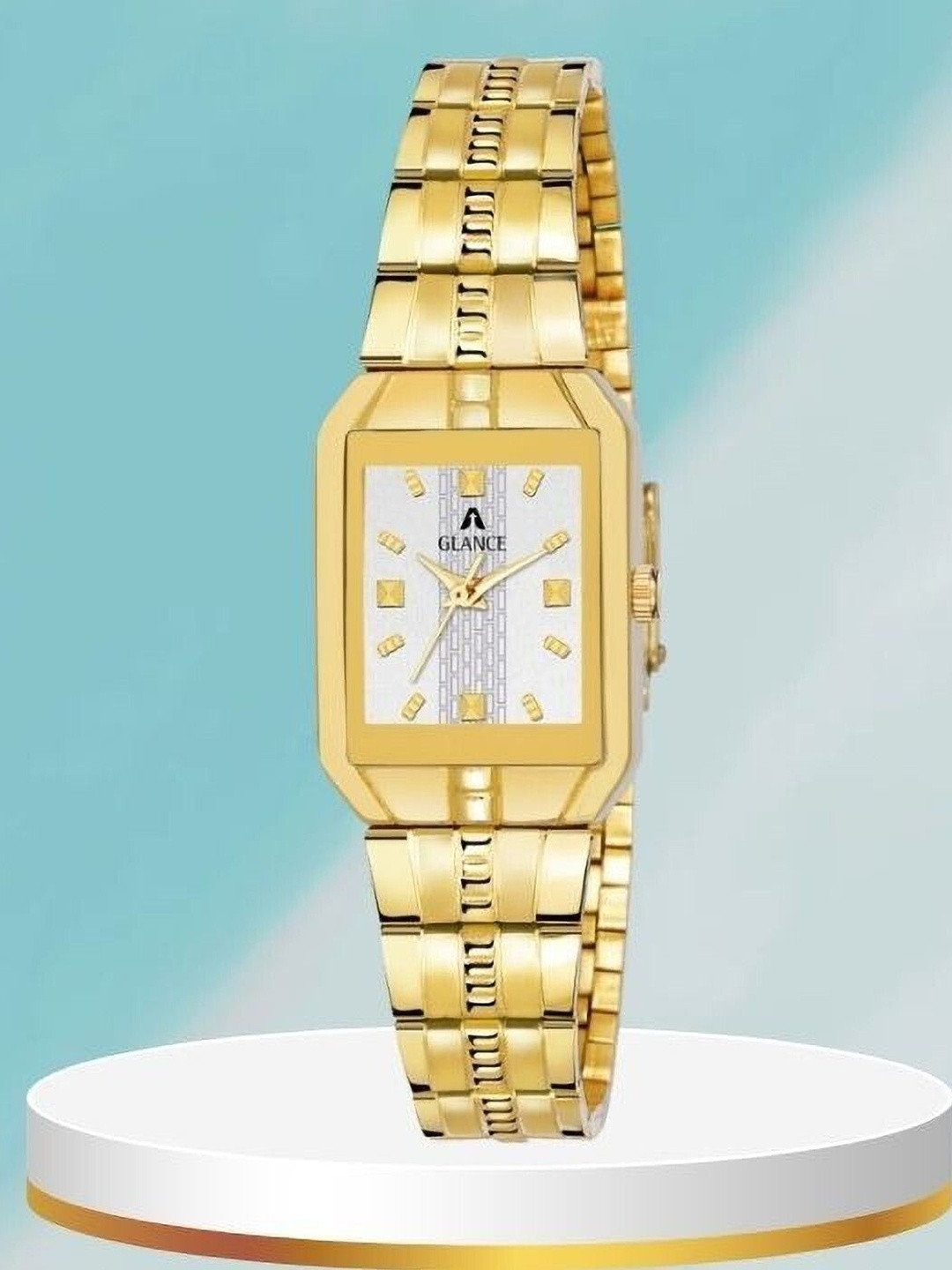 Aglance Women Embellished Dial Analogue Watch JK_62AGNew946_9151ym03