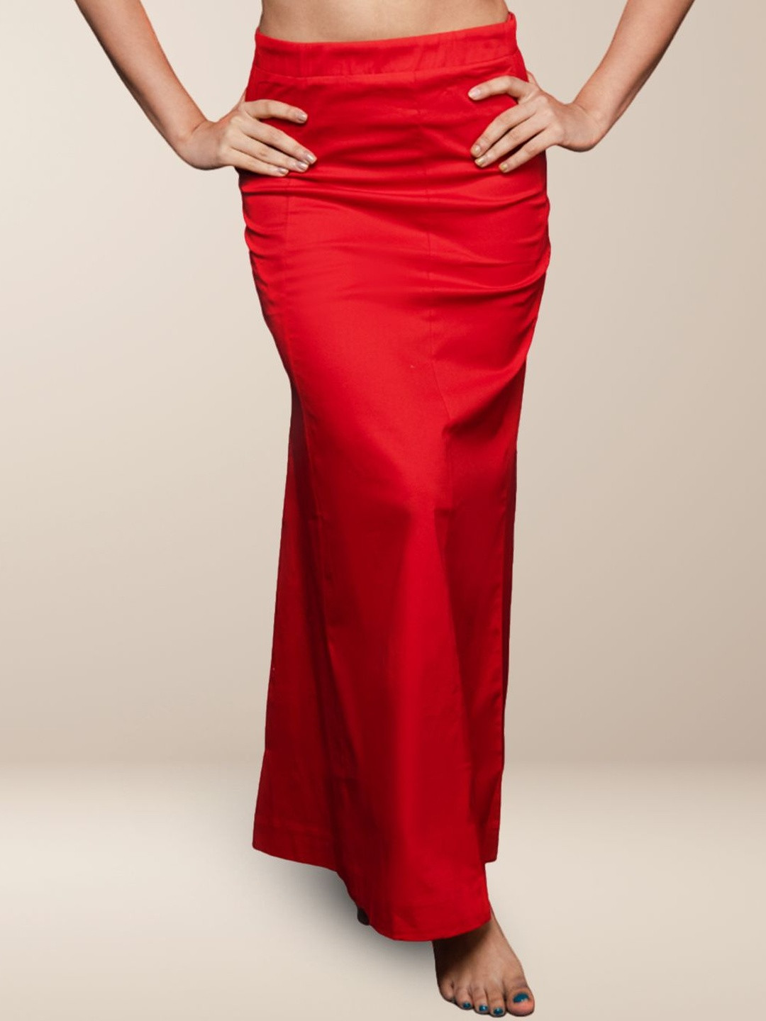 SAREESHADOW Women High-Rise Cotton Mermaid Saree Shapewear
