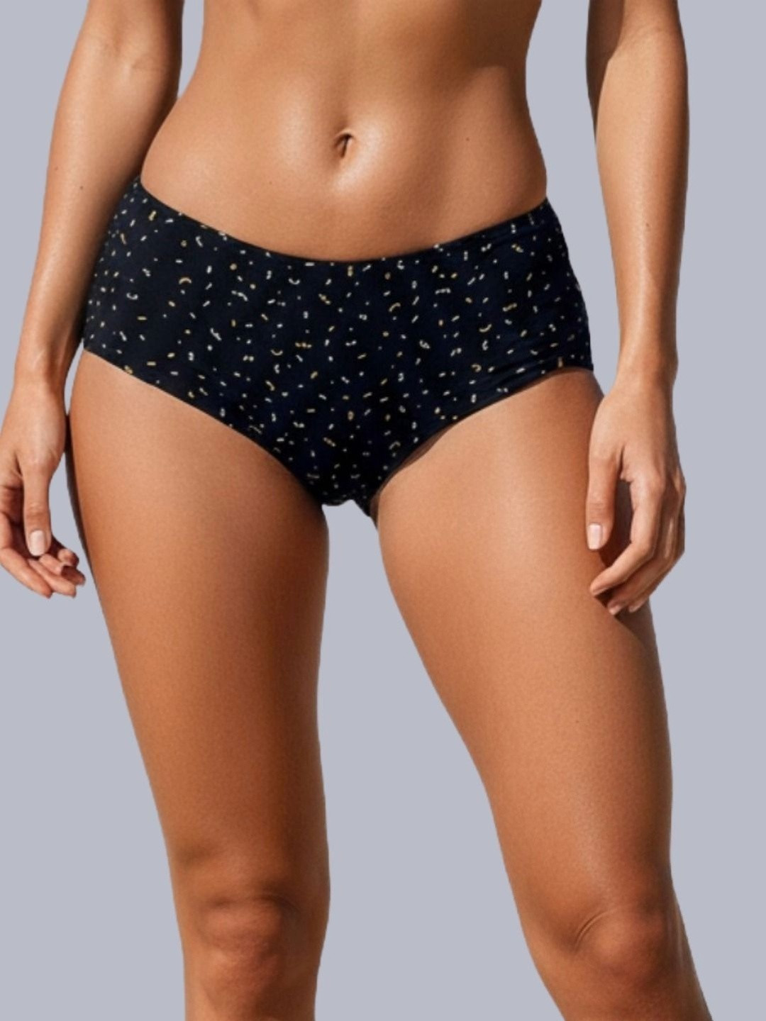 Eden Women Micro Ditsy Printed Pure Cotton Hipster Brief