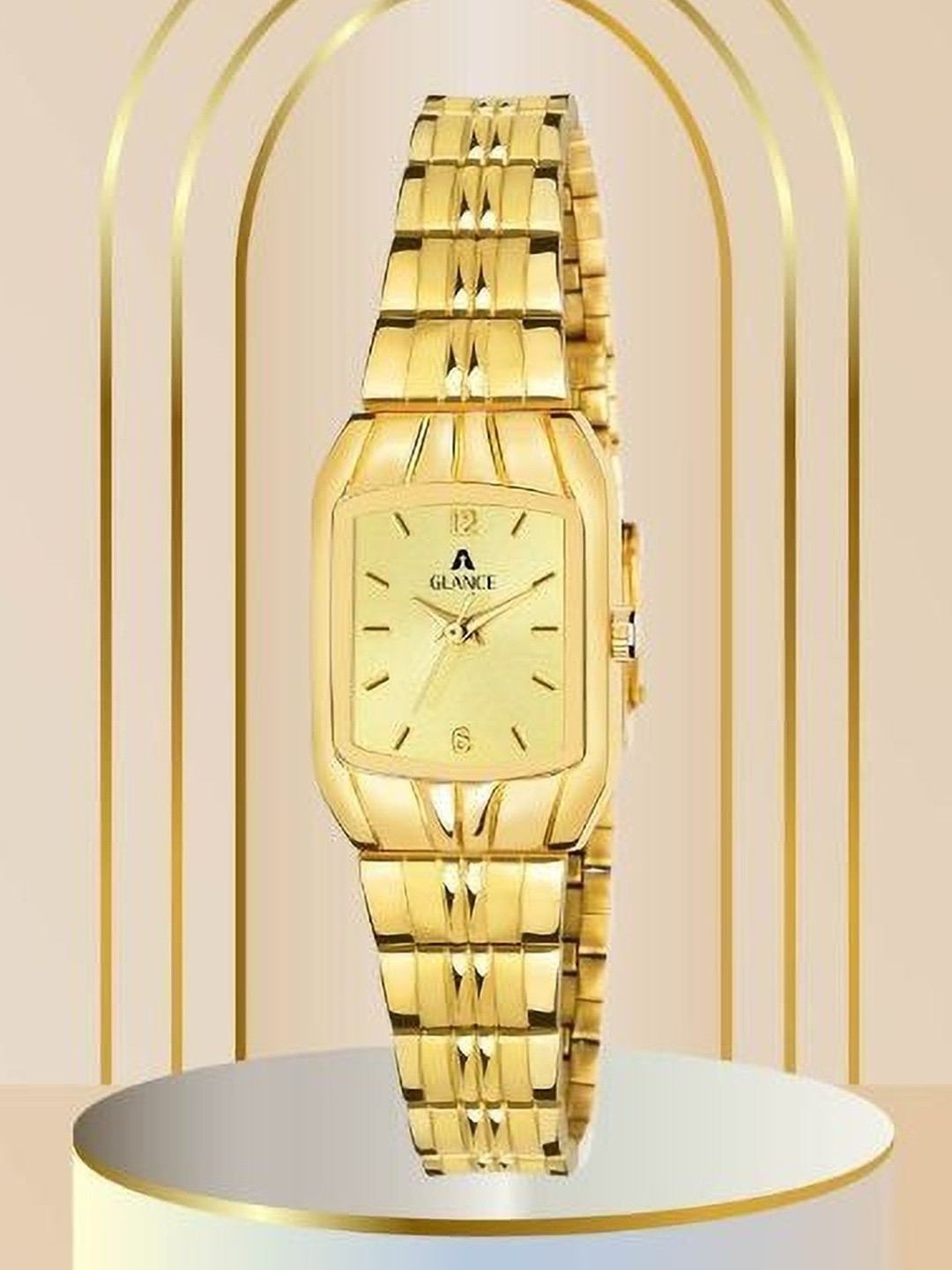 Aglance Women Dial & Straps Analogue Watch New521_9151ym01