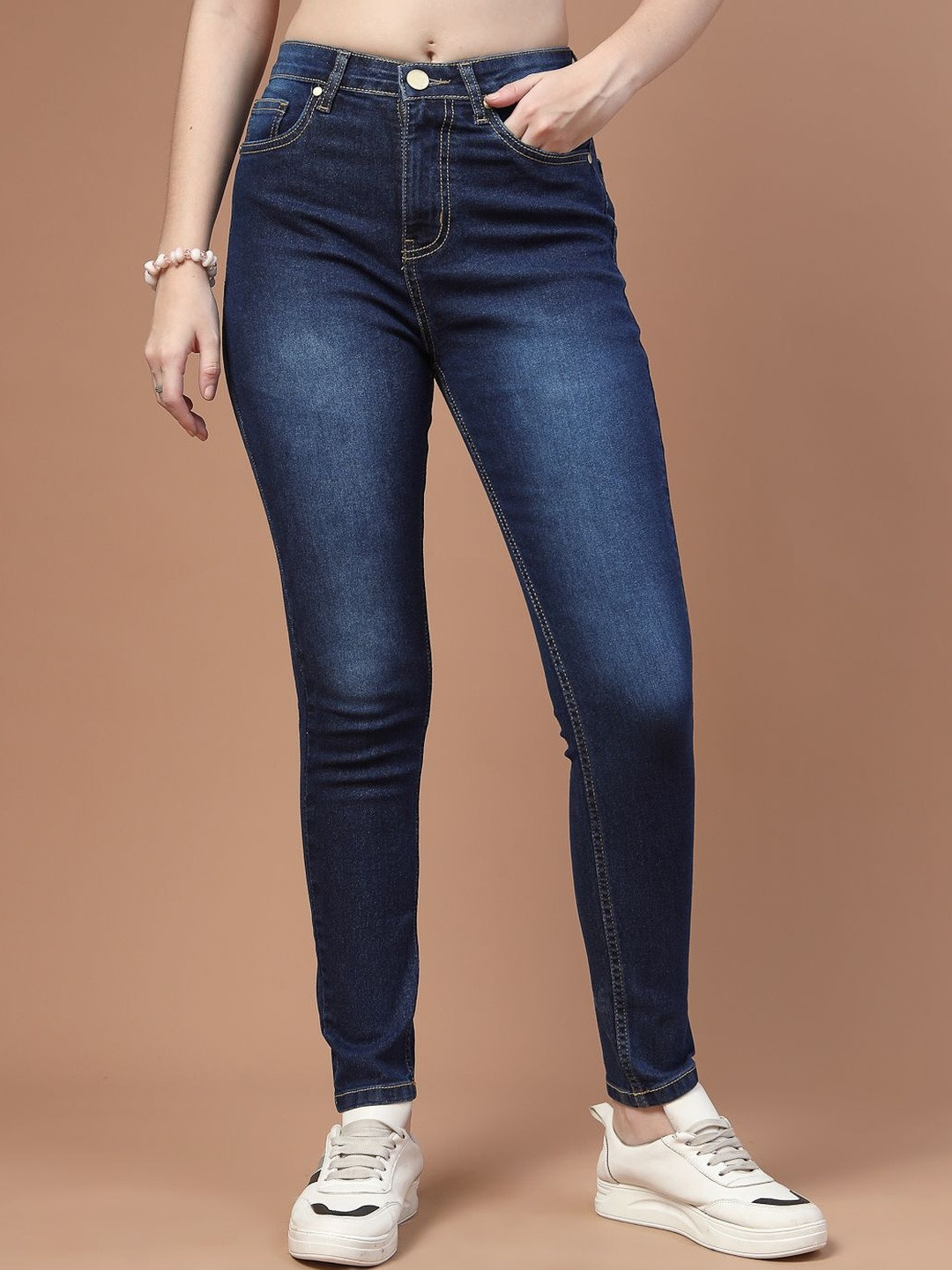 Style Quotient Women Body Slim Fit High-Rise Stretchable Jeans