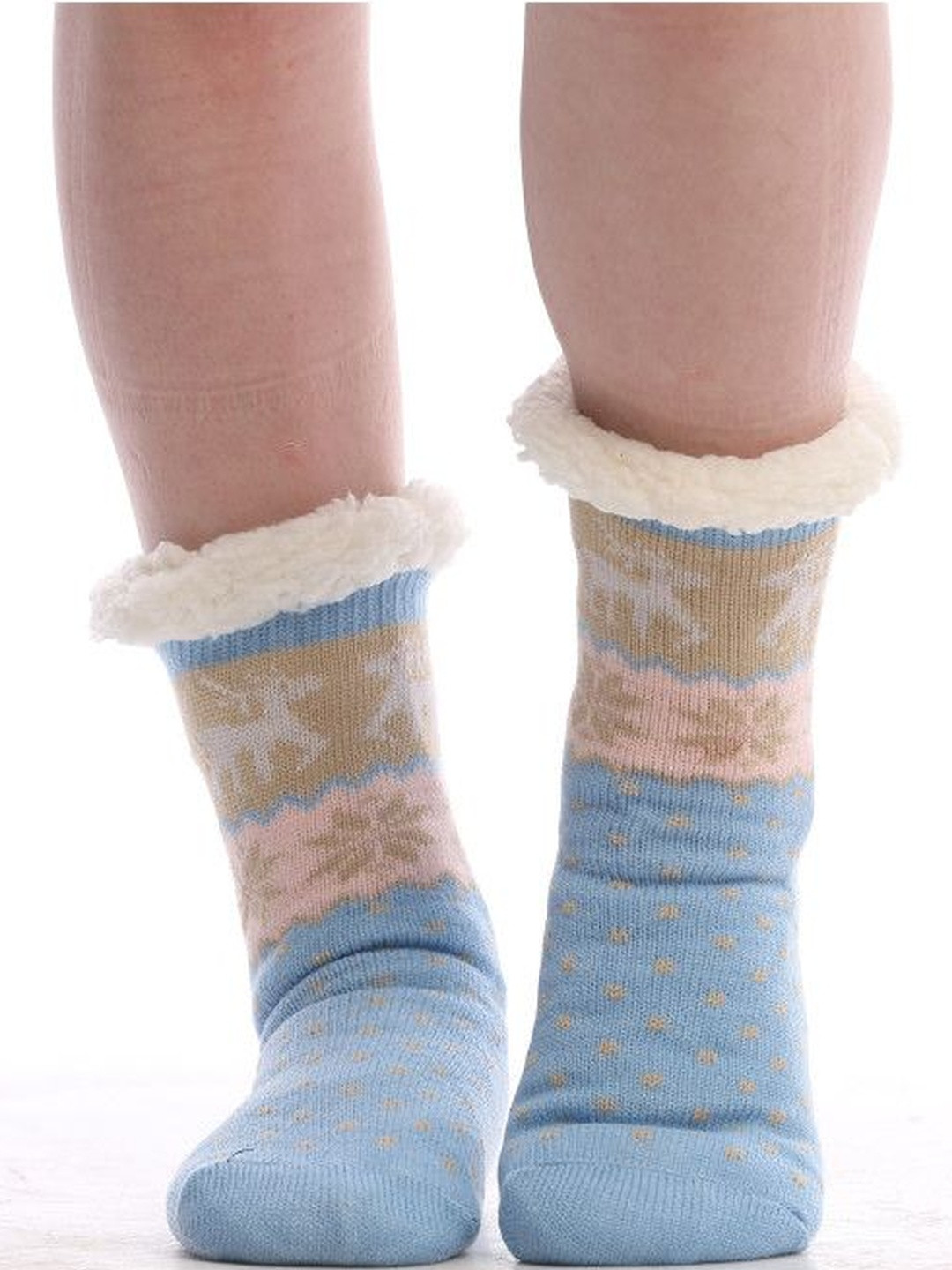 Moda Rapido Women Blue Fancy Socks