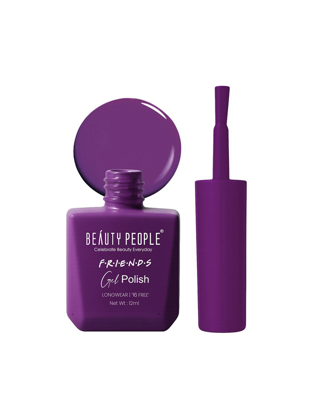 Beauty People Friends Long Wear Gel Nail Polish - 12 ml - Purple Pop 09