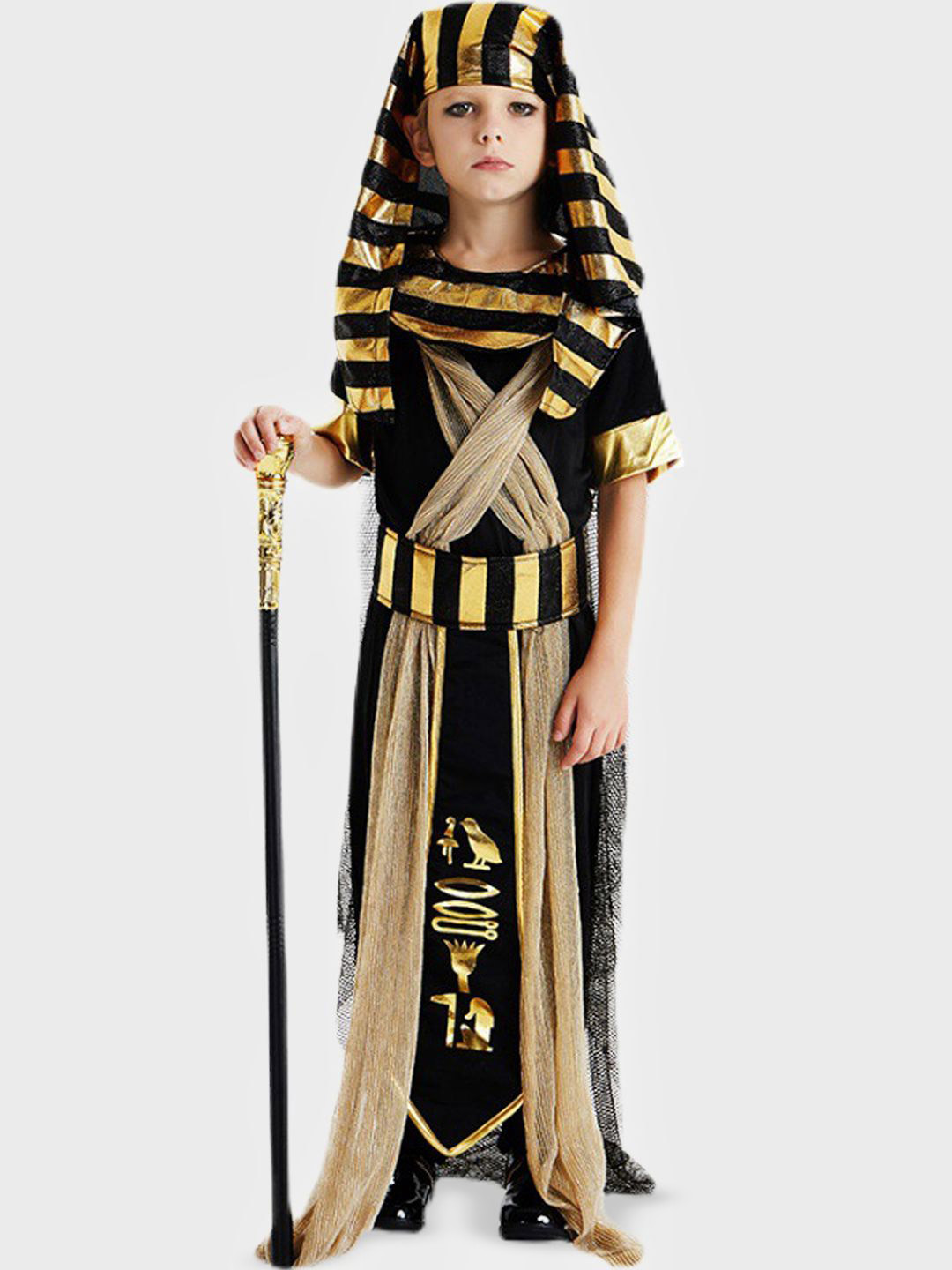 Little Surprise Box LLP Unisex Kids Printed Basic Jumpsuit Halloween Costume Fancy Dress