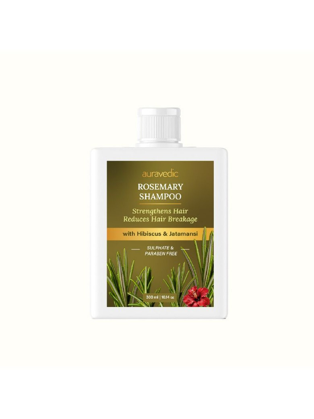 Auravedic Rosemary Shampoo For Strengthen Hair - 300 ml