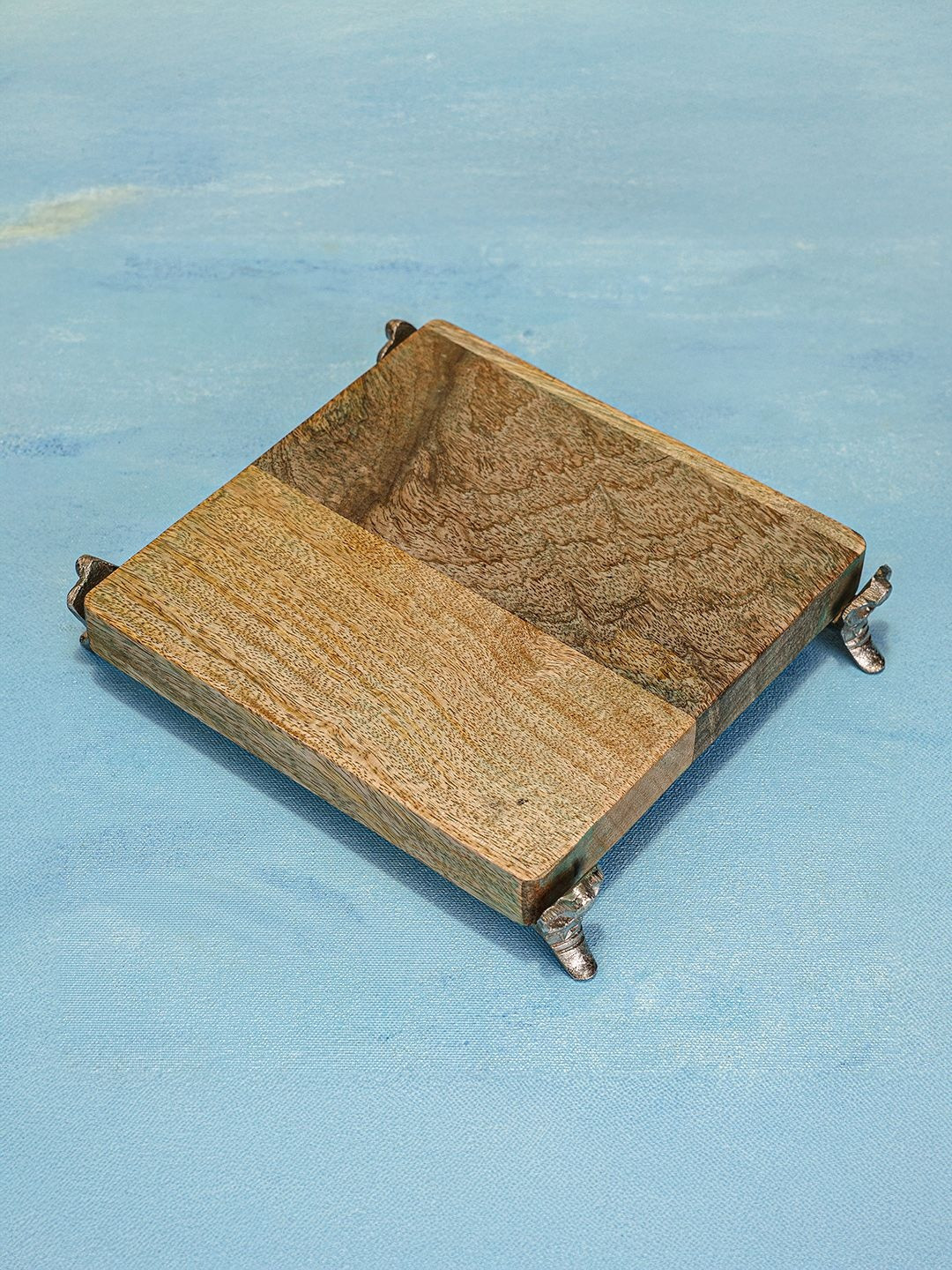 Ireka Homes Green Shilp Wooden Trivet