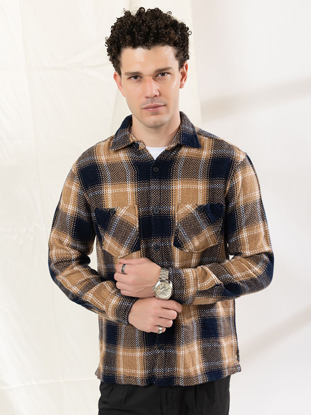 Winter Checked Shacket