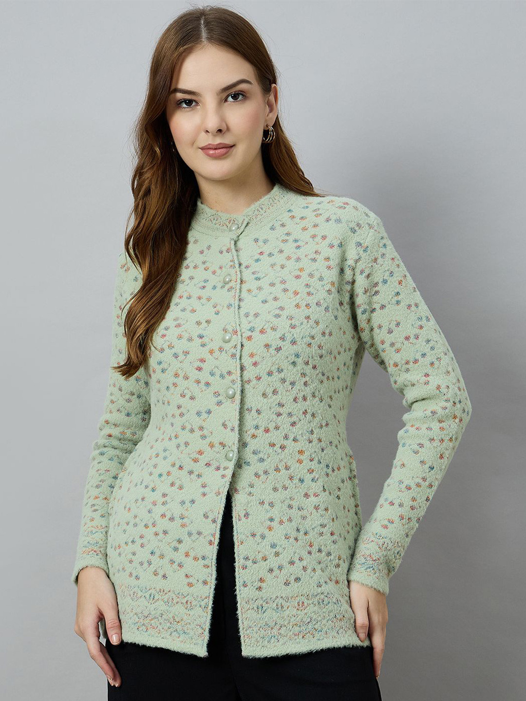 Duke Women Floral Cardigan