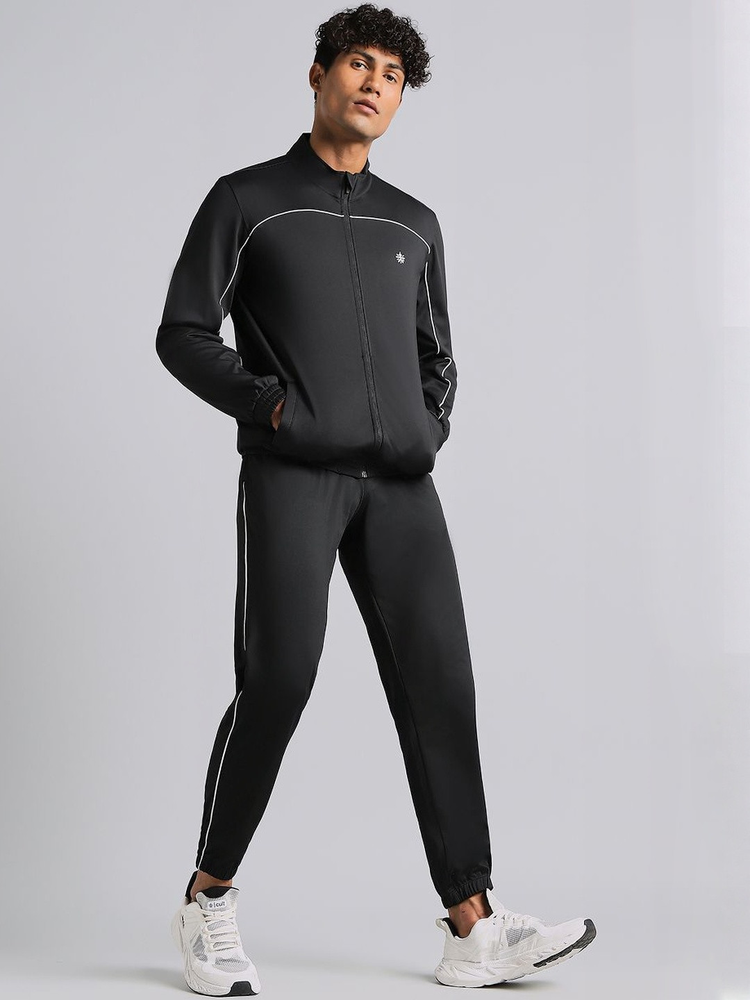 CULT Men Black Training All Format Tracksuit