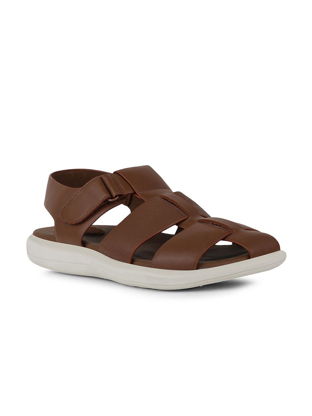 Bata comfit Men Fisherman Sandals With Velcro Details
