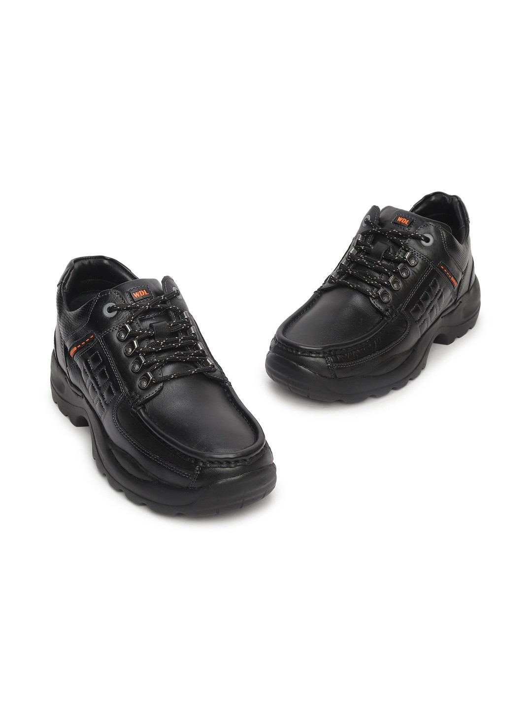 Woodland Men Leather Mid-Top Regular Boots