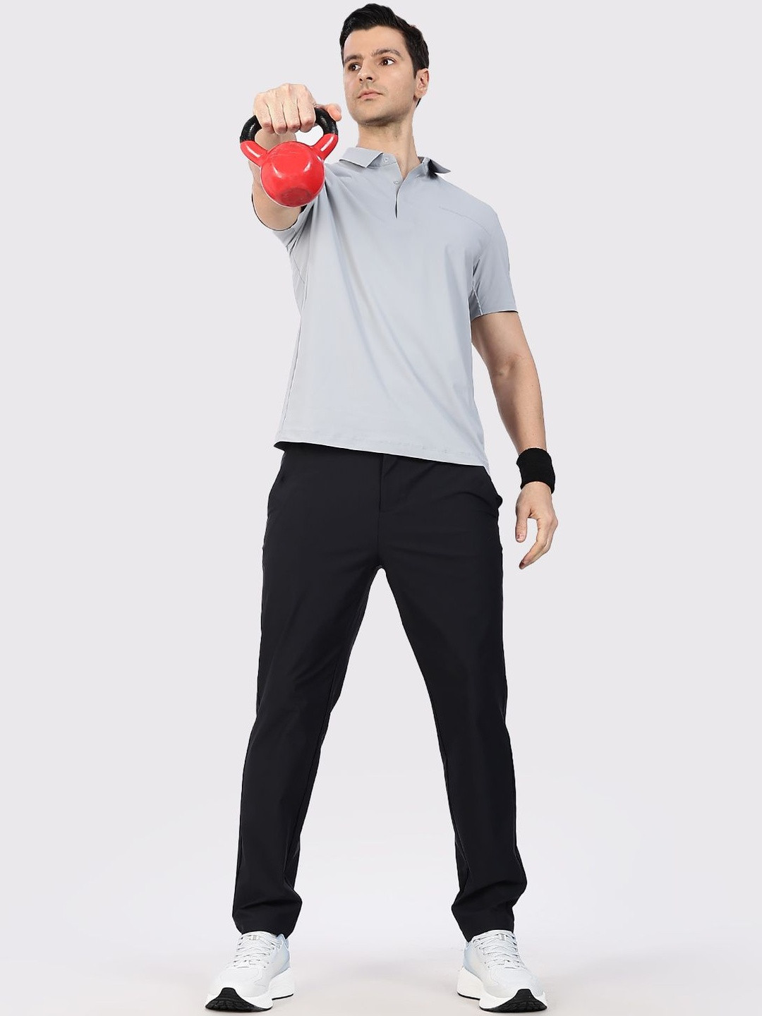 Xtep Men Polo Collar Cool Max Pockets T-shirt