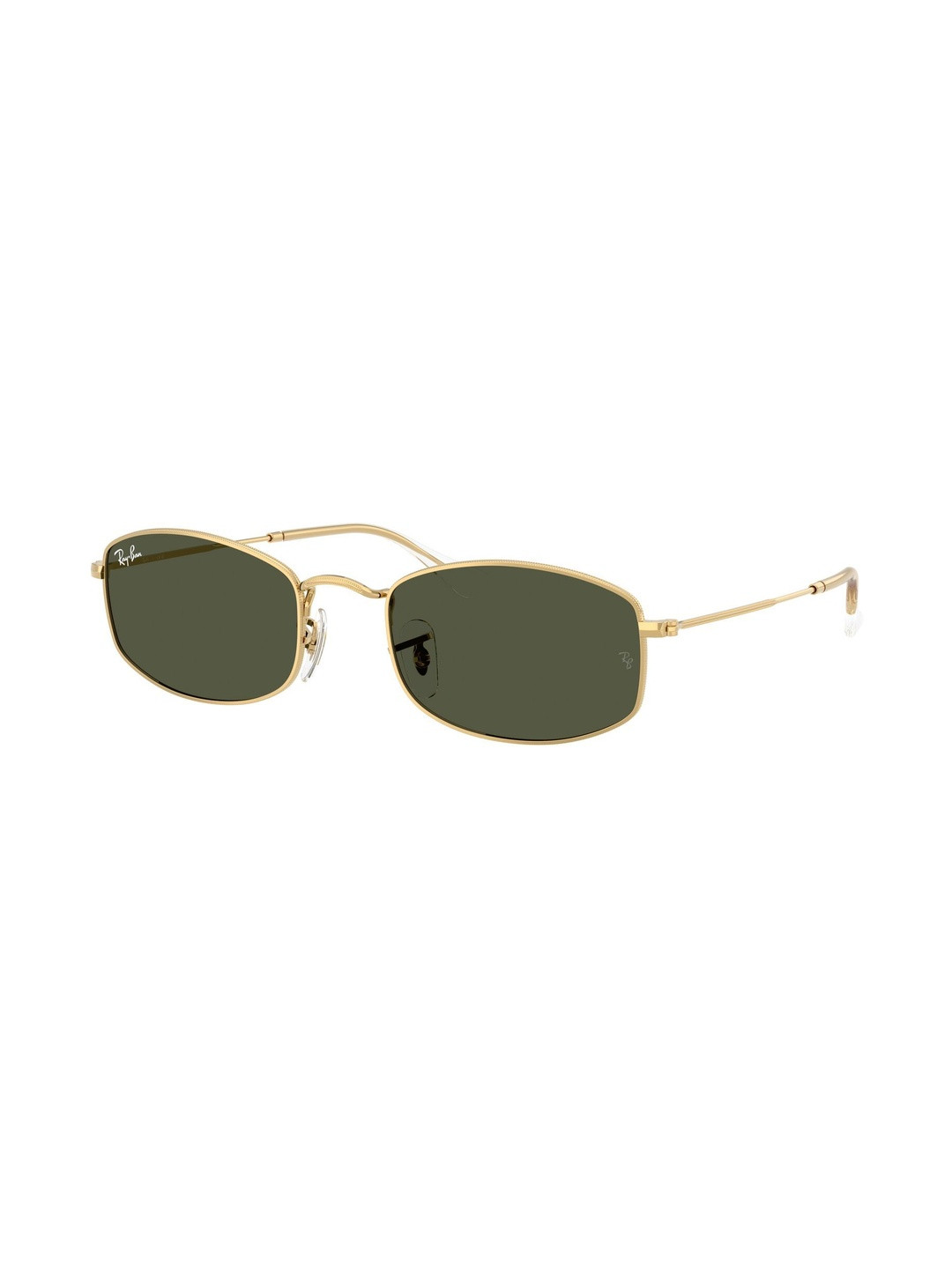 Ray-Ban Unisex Rectangle Irregular Sunglasses with UV Protected Lens